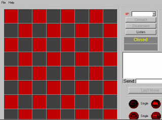 Online Checkers Screenshot